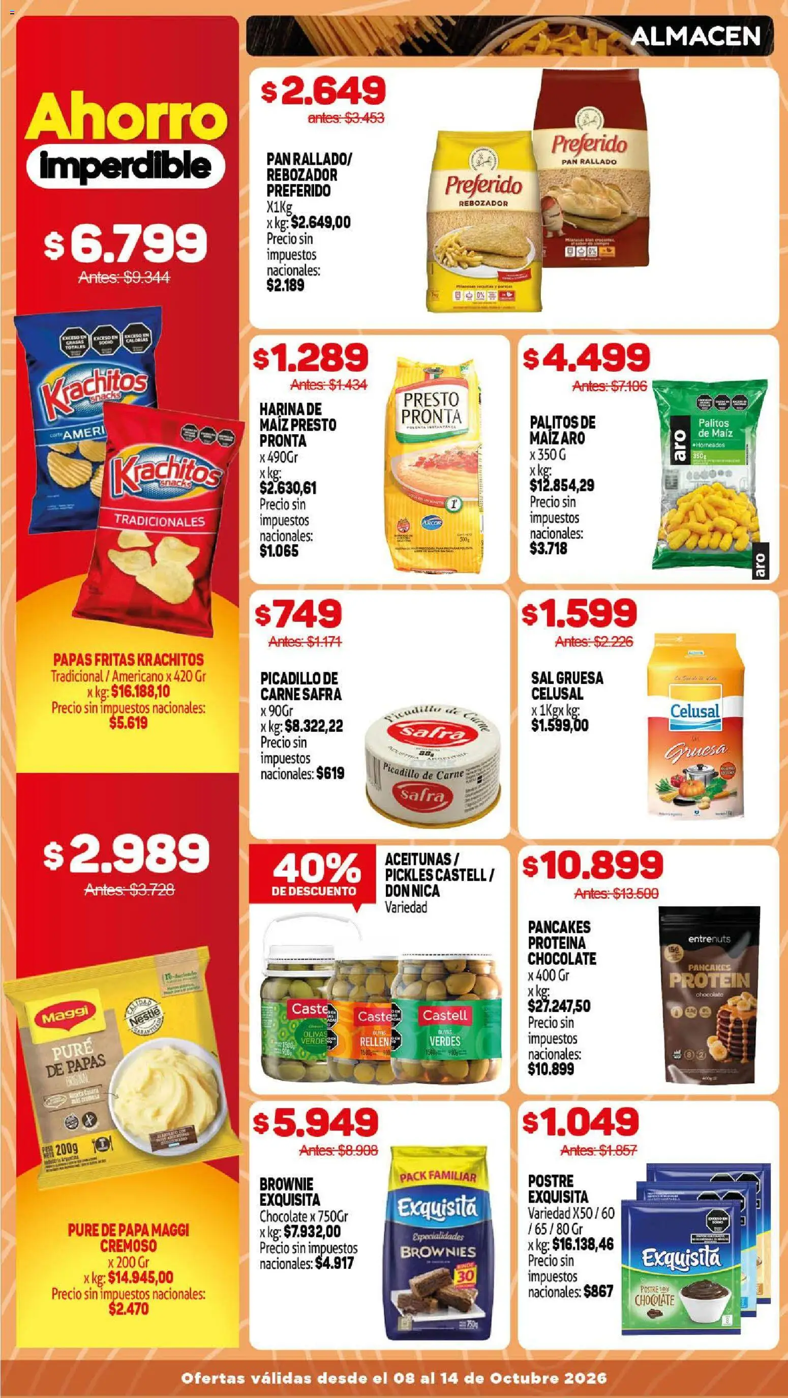 Vista previa del folleto de la tienda Makro válido desde el 08/10/2026 