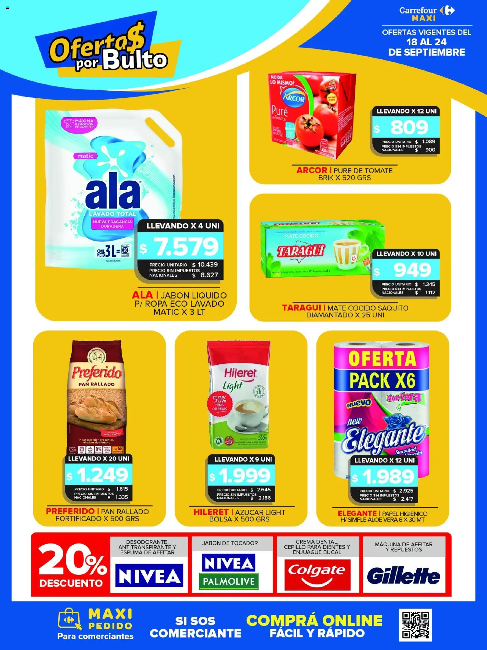 Vista previa del folleto de la tienda Carrefour Maxi válido desde el 18/09/2026 