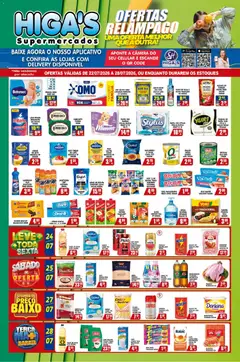 Pré-Visualização do folheto "Higa's Supermercado - Ofertas da semana" da loja Higa's Supermercado válido a partir de 22/07/2026