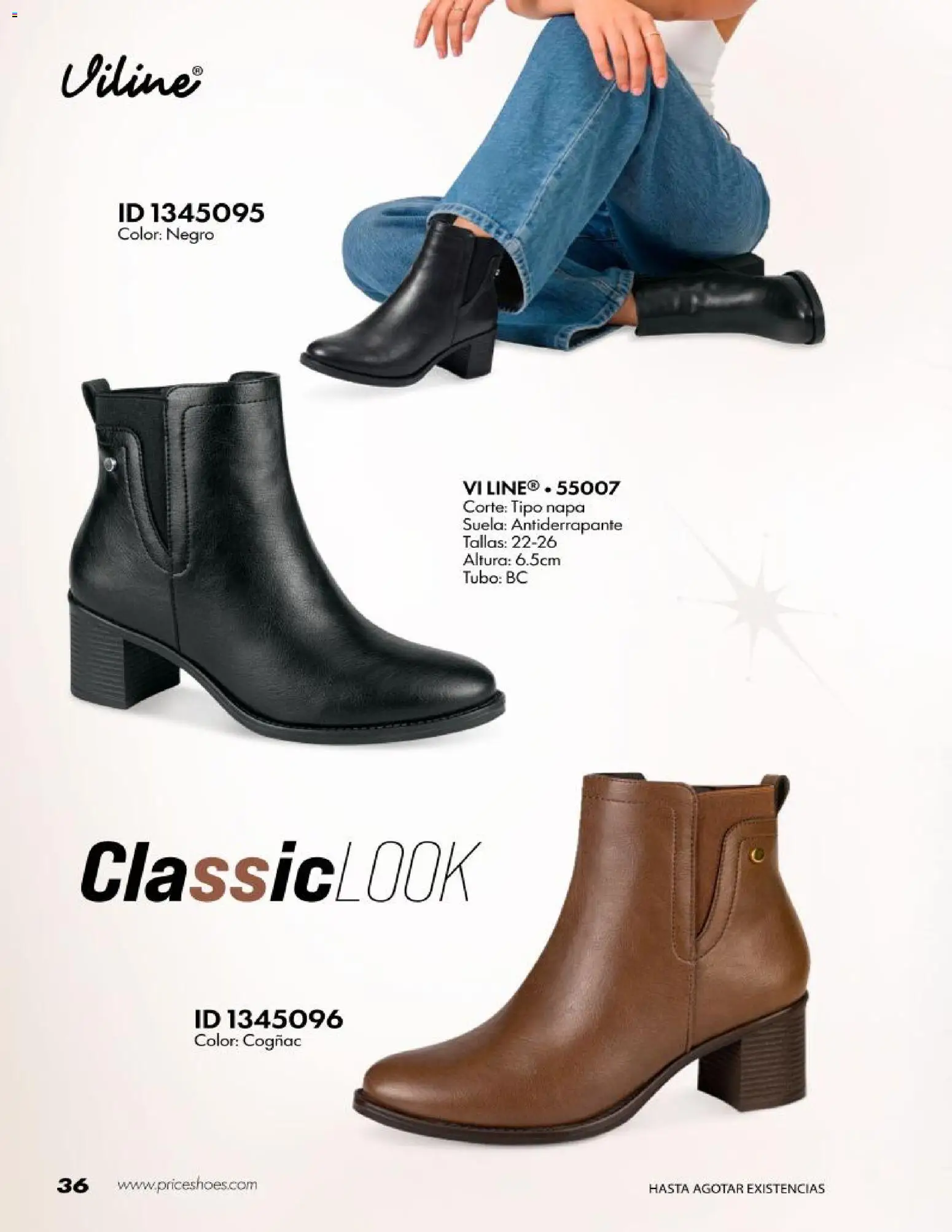 Vista previa las ofertas de la tienda Price Shoes - Price Shoes catálogo Botines Basicos desde el 20/10/2026 
