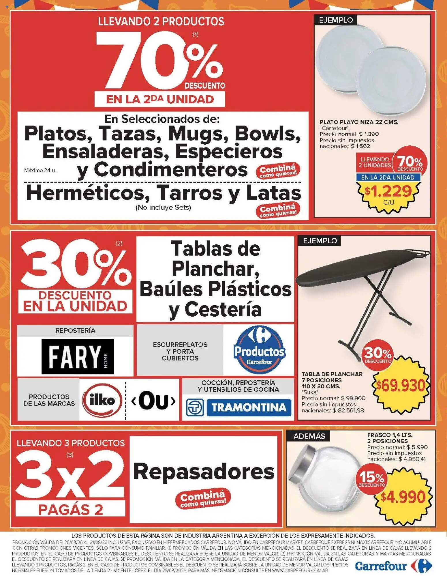Vista previa del folleto de la tienda Carrefour válido desde el 26/08/2026 