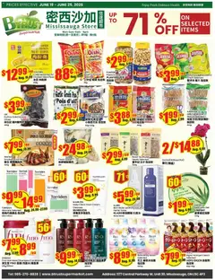 Un aperçu du dépliant Btrust Supermarket weekly flyer - Mississauga du magasin Btrust Supermarket est valide à partir 19 juin 2026
