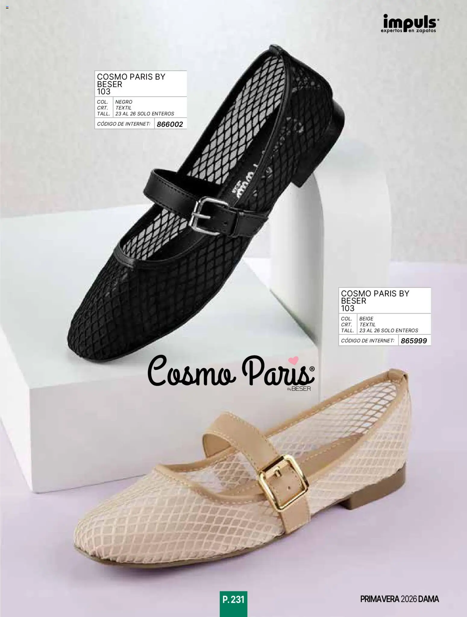 Vista previa las ofertas de la tienda Impuls - Catálogo Primavera desde el 01/01/2026 - Zapatos