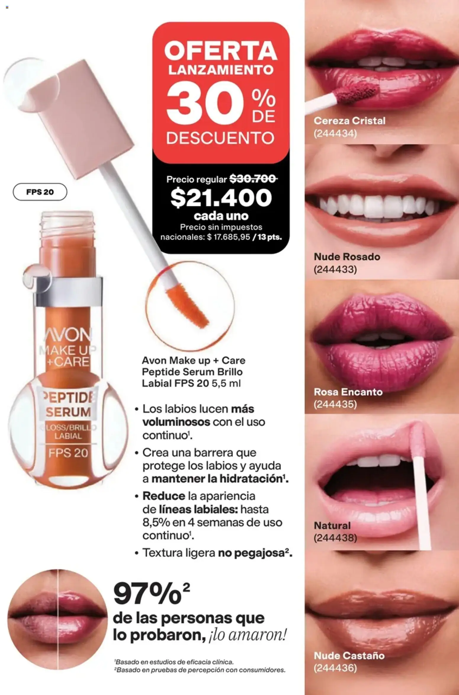 Vista previa del folleto de la tienda Avon válido desde el 16/10/2026 