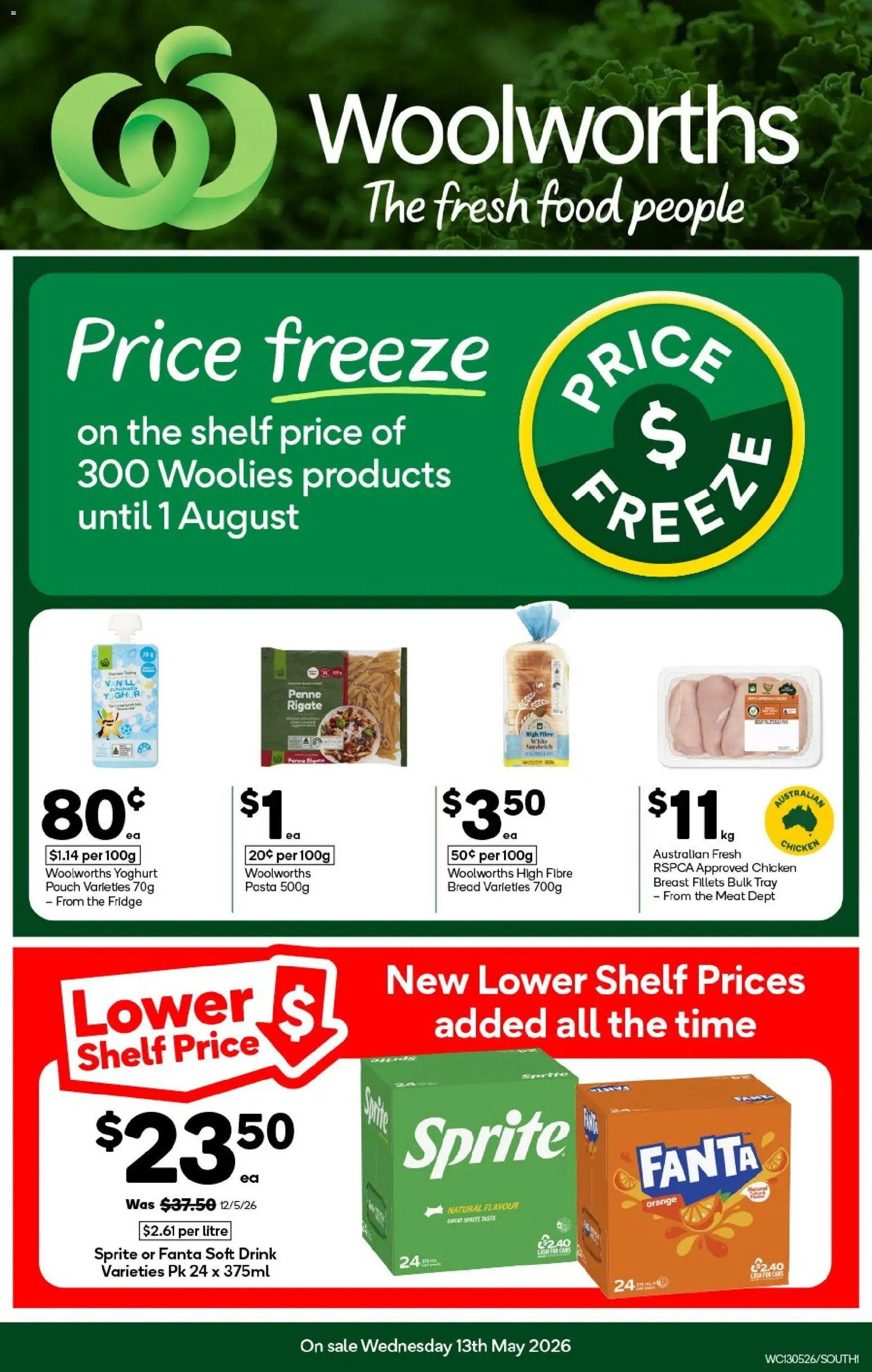 Preview of catalogue Woolworths catalogue NSW South from shop Woolworths valid 13/05/2026