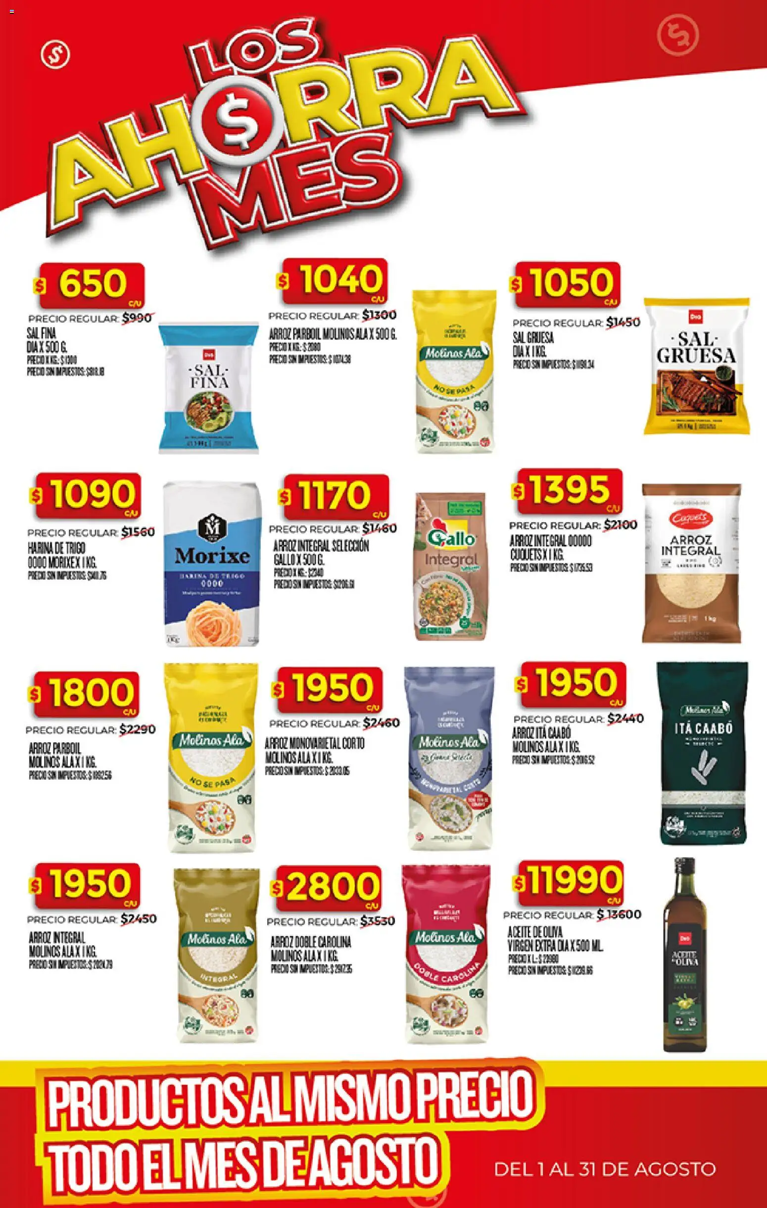 Vista previa del folleto de la tienda Dia válido desde el 03/08/2026 