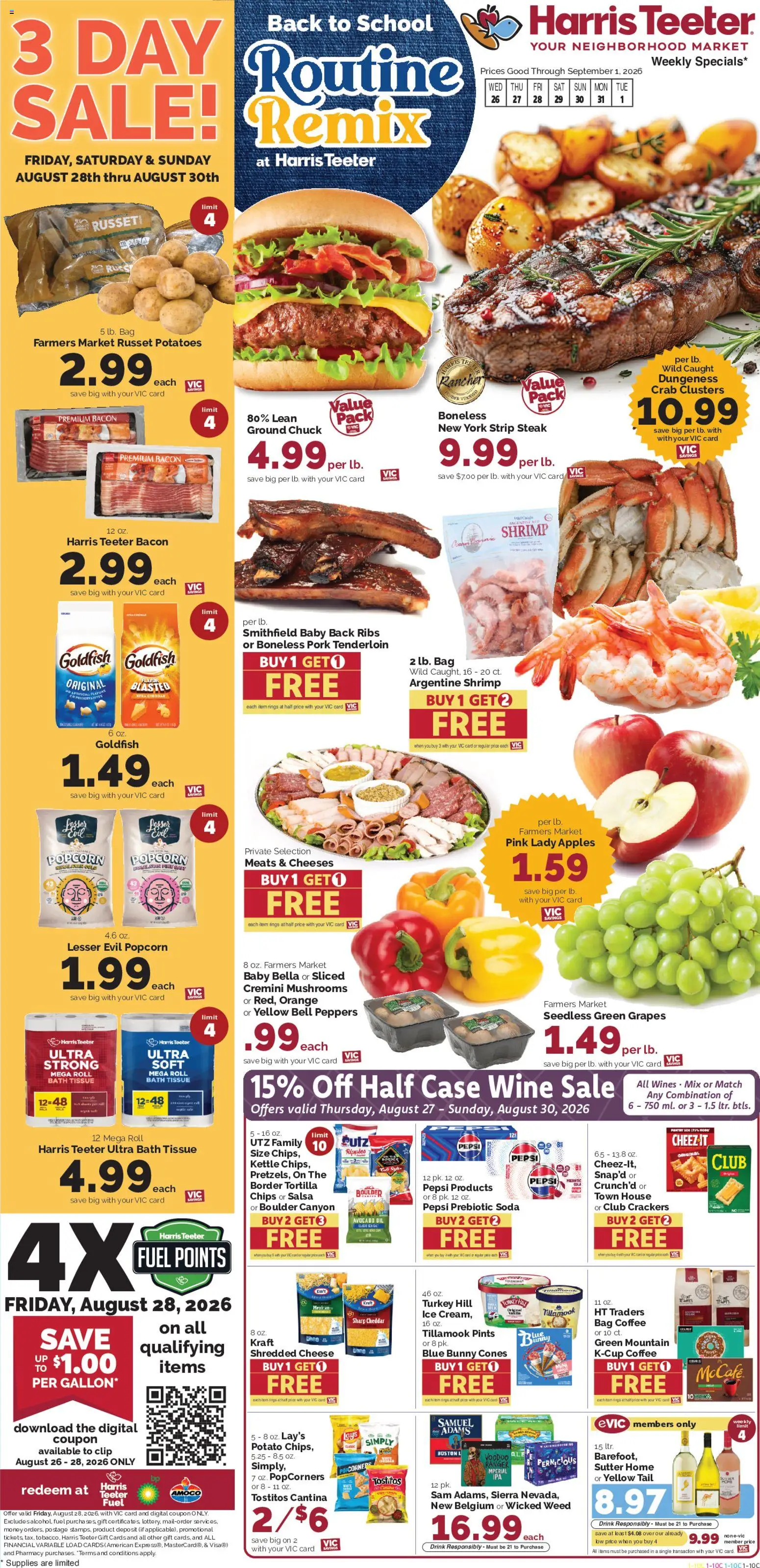 Ad Preview of Harris Teeter Harris Teeter Weekly Ad from 08/26/2026