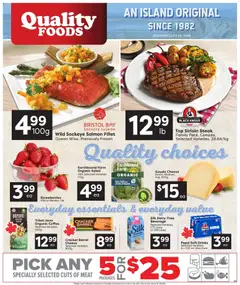 Preview of leaflet Quality Foods weekly flyer / circulaire from shop Quality Foods is valid from Oct 22, 2026