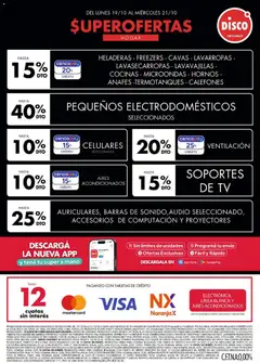 Vista previa del folleto de la tienda Disco válido desde el 19/10/2026 