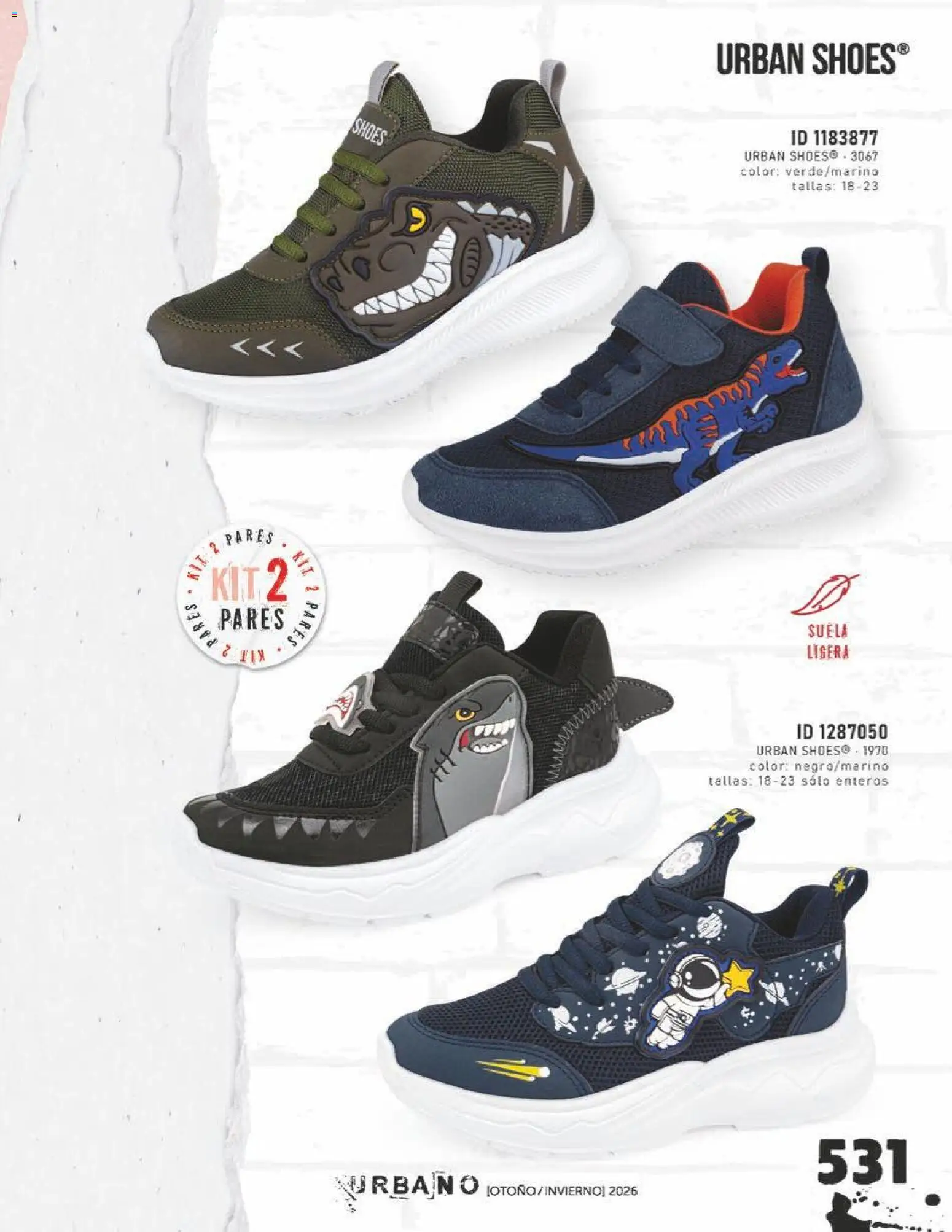 Vista previa las ofertas de la tienda Price Shoes - Price Shoes catálogo Urbano desde el 31/07/2026 