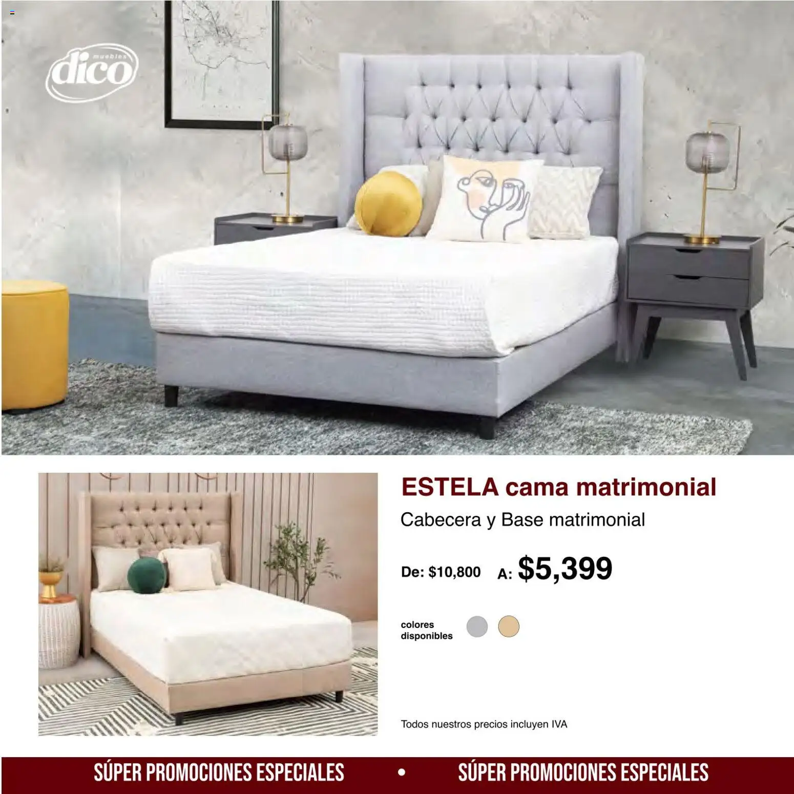 Vista previa las ofertas de la tienda Muebles Dico - Muebles Dico catálogo Medio año, medio precio desde el 01/08/2026 
