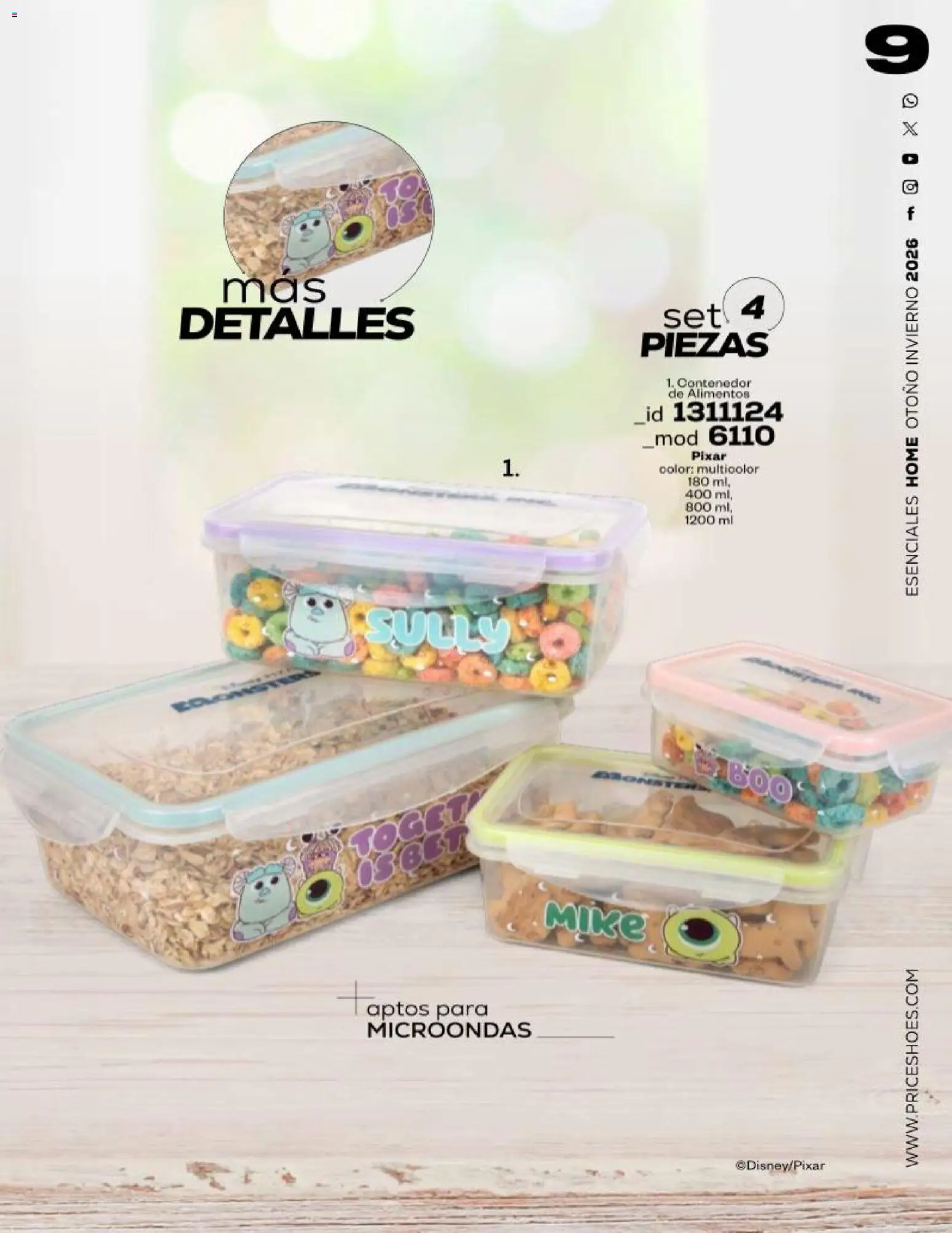 Vista previa las ofertas de la tienda Price Shoes - Price Shoes catálogo Esenciales Home desde el 17/08/2026 
