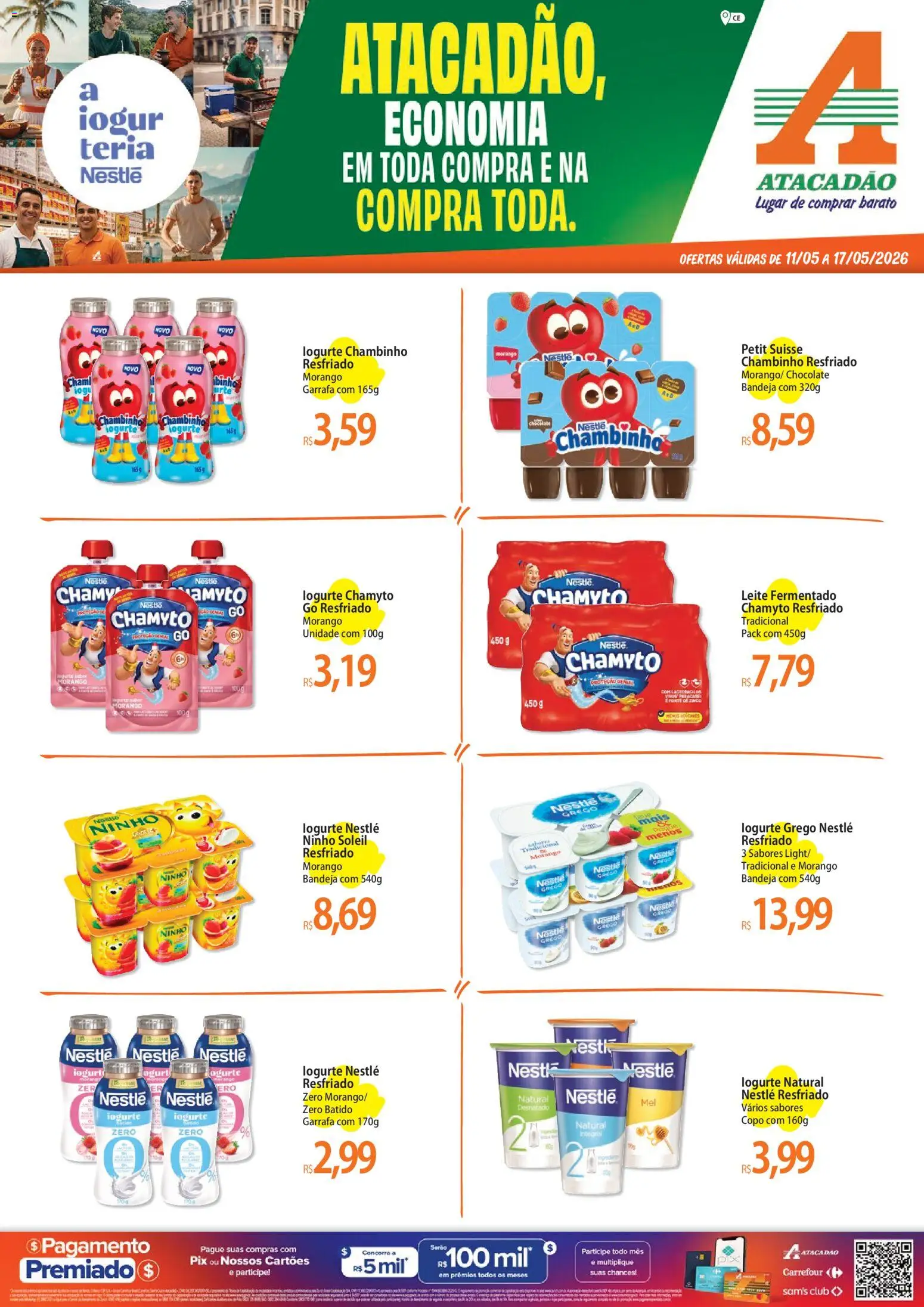 Pré-Visualização do folheto "Atacadão ofertas - CE" da loja Atacadão válido a partir de 11/05/2026