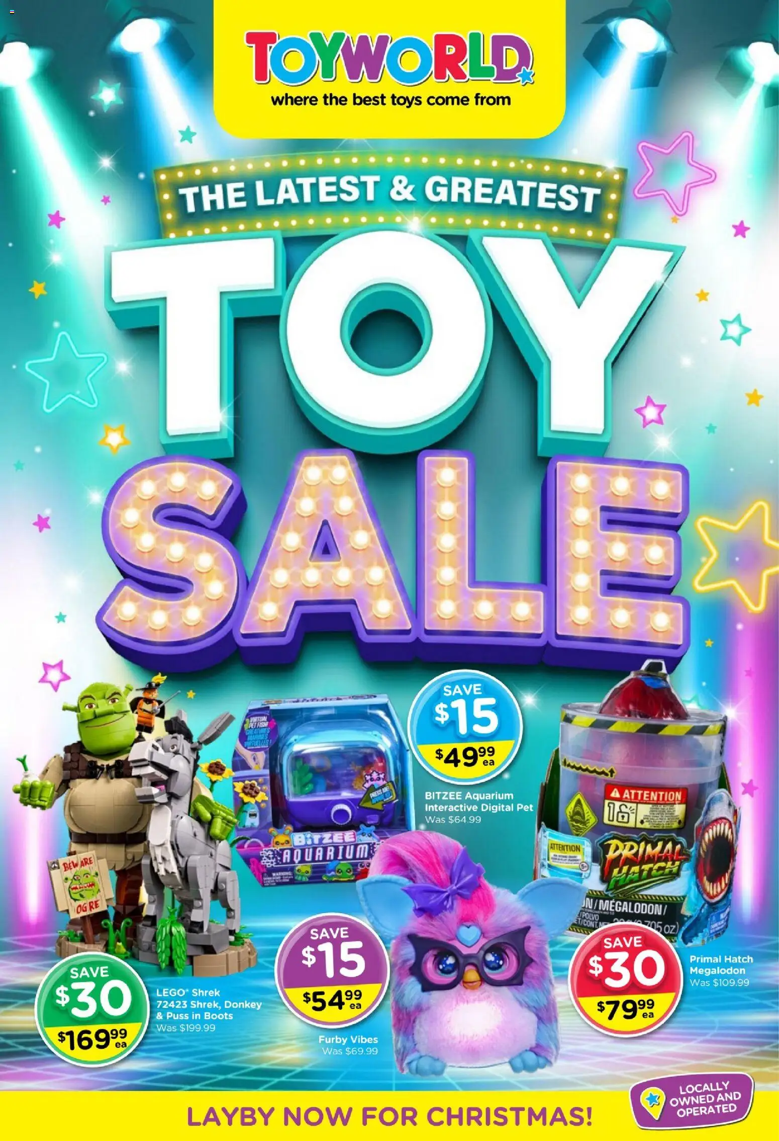 Preview of catalogue Toyworld catalogue from shop Toyworld valid 23/09/2026 - Fish, Boots, Digital, Toys, Press