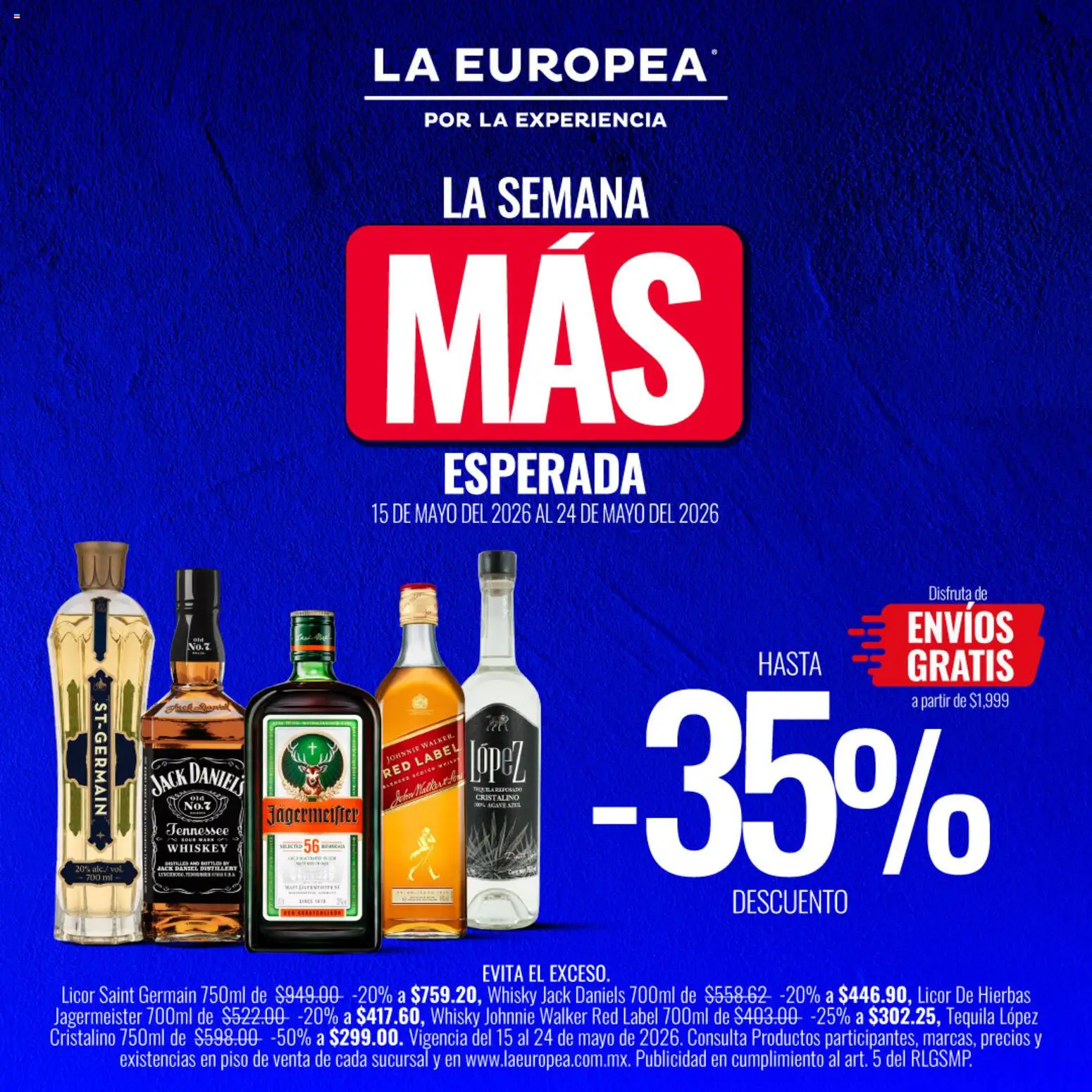 Vista previa las ofertas de la tienda La Europea - La Europea catálogo La semana más esperada desde el 15/05/2026 