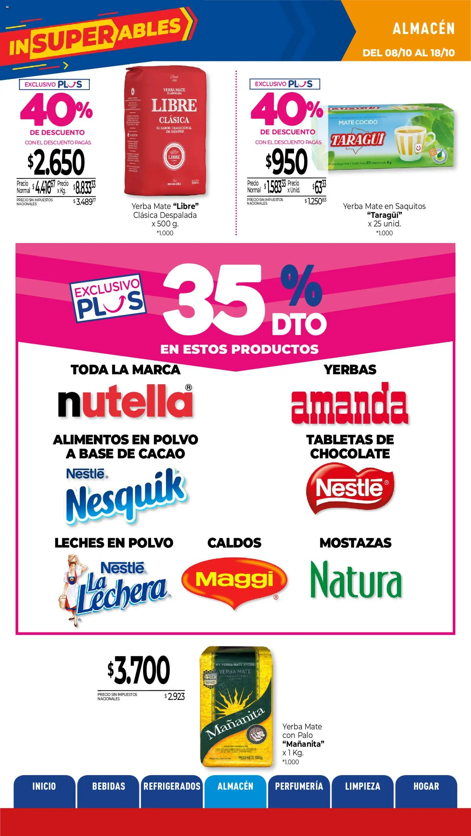 Vista previa del folleto de la tienda La Anonima válido desde el 08/10/2026 