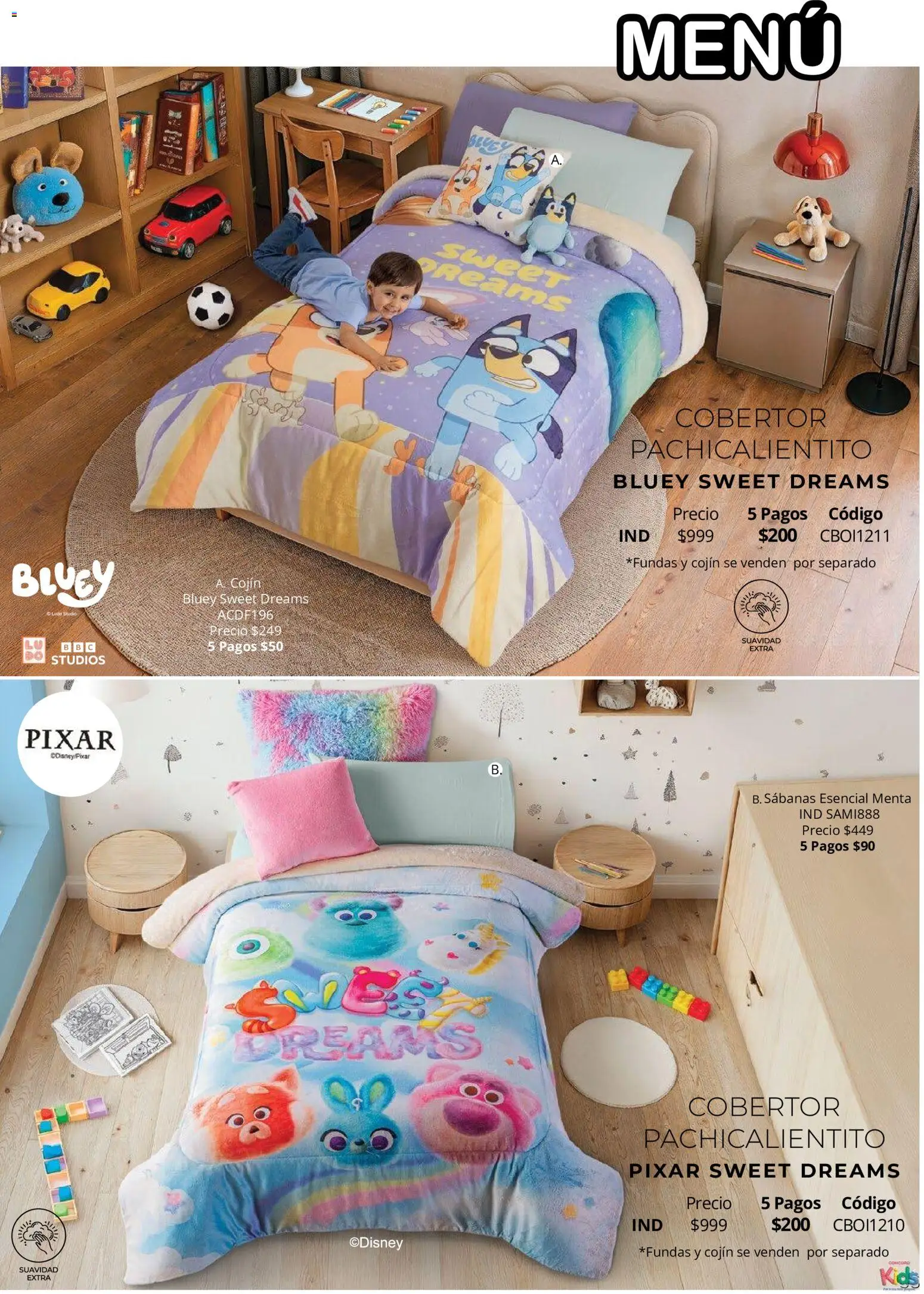 Vista previa las ofertas de la tienda Colchas Concord - Colchas Concord catálogo Colección Infantil Para los más peques desde el 15/10/2026 