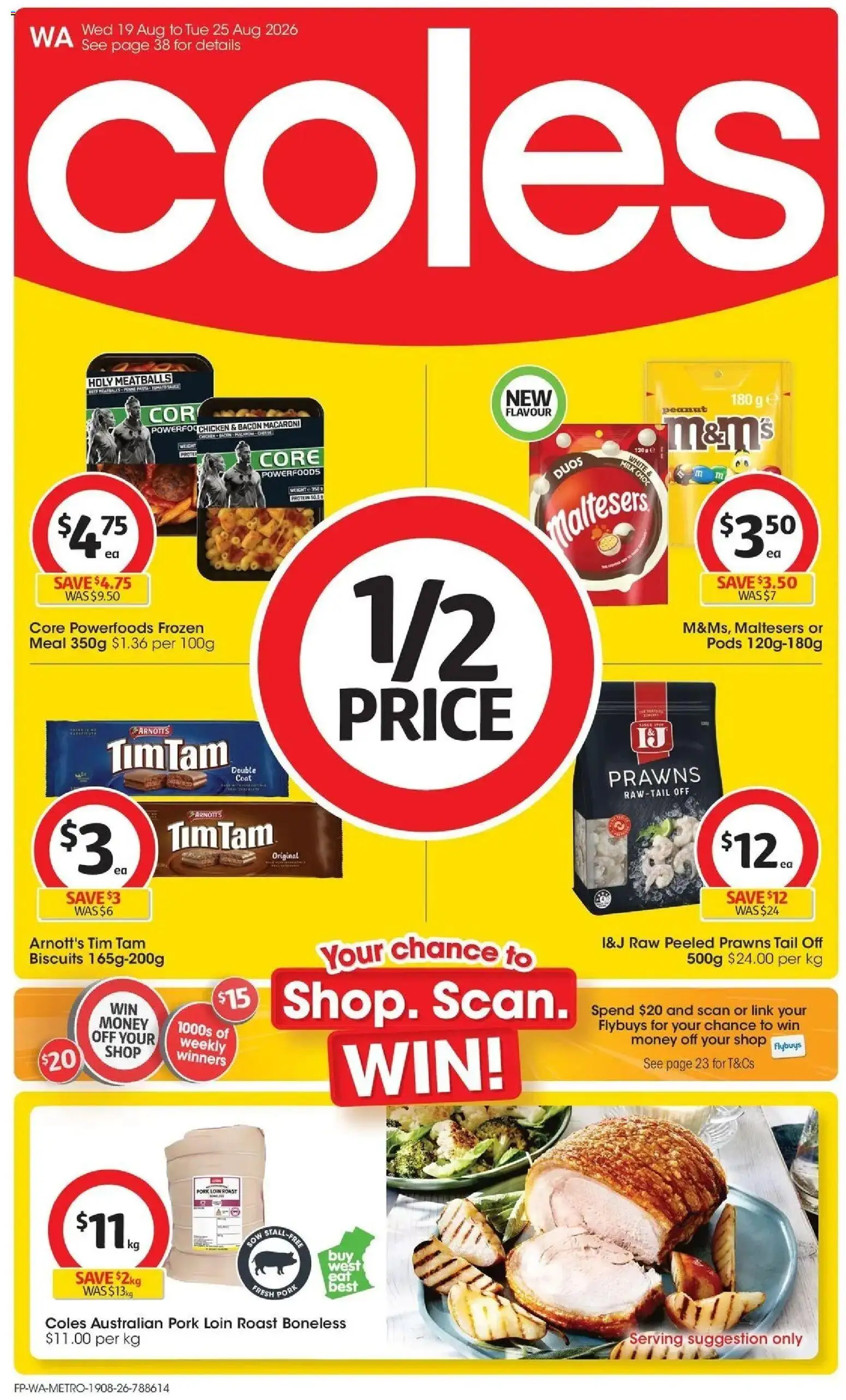 Preview of catalogue Coles catalogue WA from shop Coles valid 19/08/2026