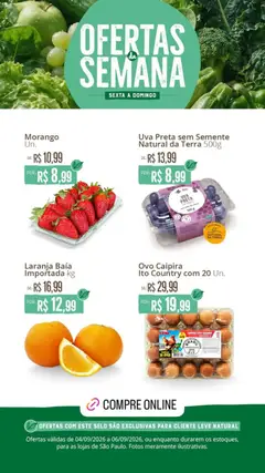 Pré-Visualização do folheto "Natural da Terra - Ofertas da semana" da loja Natural da Terra válido a partir de 04/09/2026