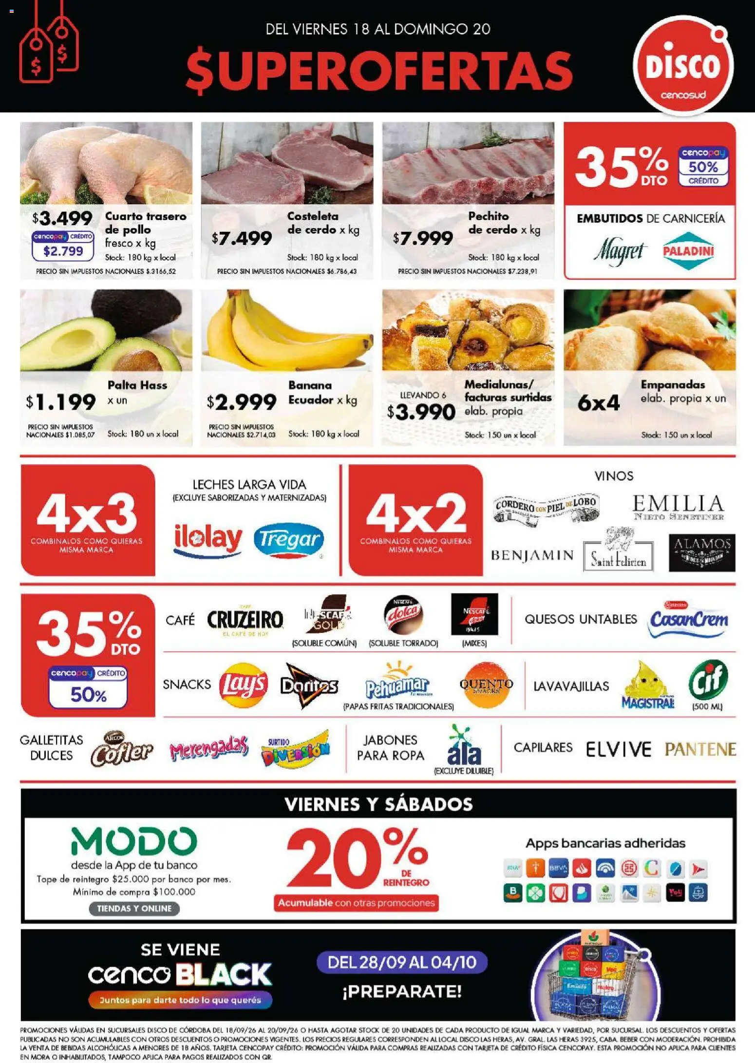 Vista previa del folleto de la tienda Disco válido desde el 18/09/2026 