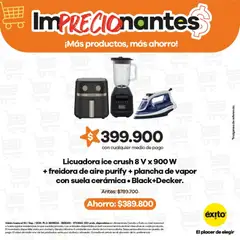  Vista previa del prospecto Éxito catálogo del almacen Éxito válida del 16/08/2026 al 30/09/2026