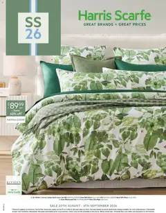 Preview of catalogue Harris Scarfe catalogue from shop Harris Scarfe valid 20/08/2026