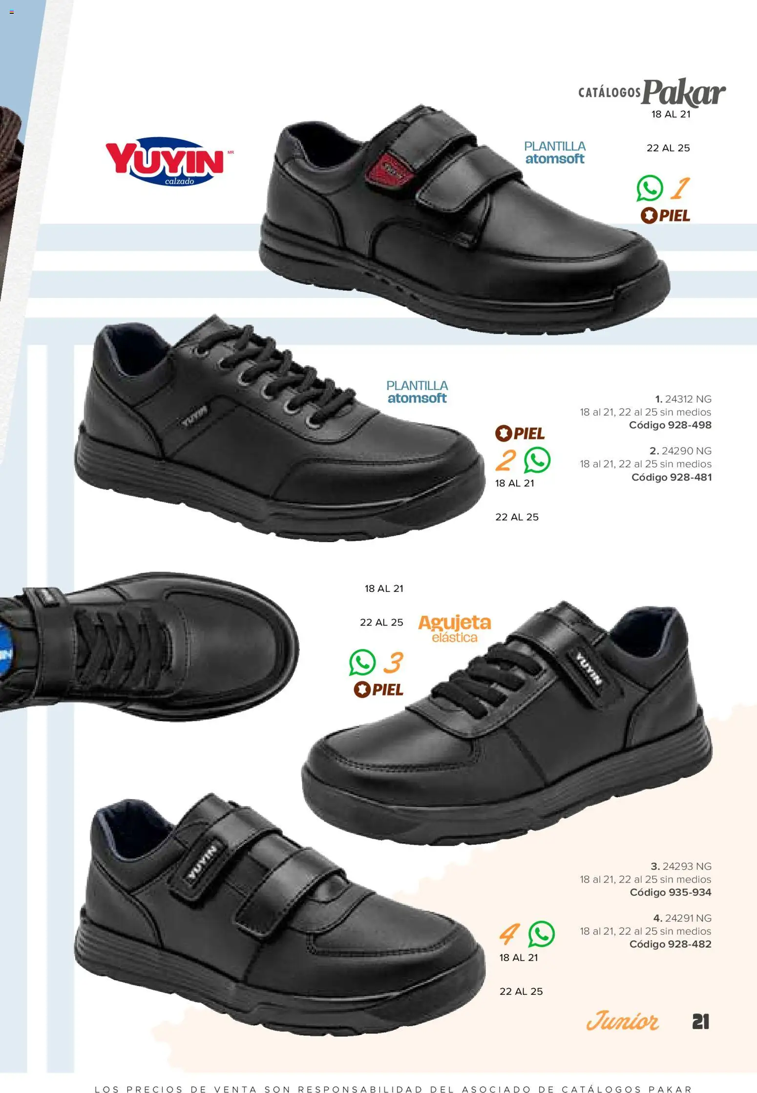 Vista previa las ofertas de la tienda SC Pakar - Catálogo Junior desde el 30/01/2026 