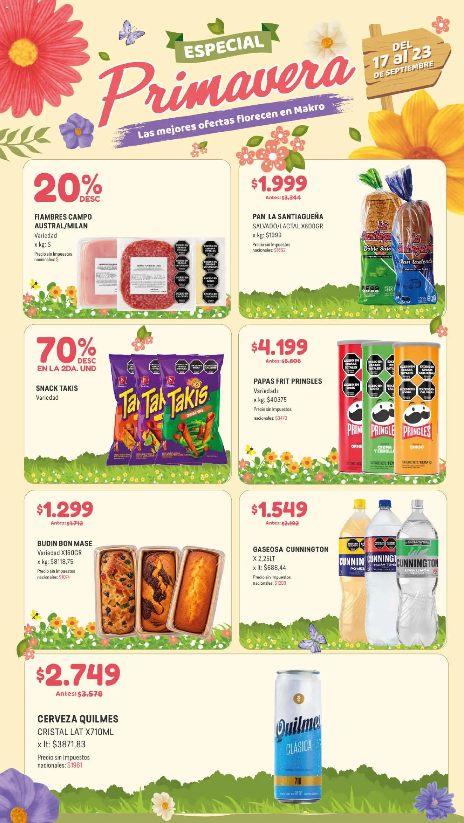 Vista previa del folleto de la tienda Makro válido desde el 17/09/2026 