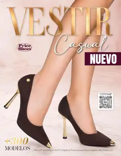 Vista previa las ofertas de la tienda Price Shoes - Price Shoes catálogo Vestir Casual desde el 28/08/2026 