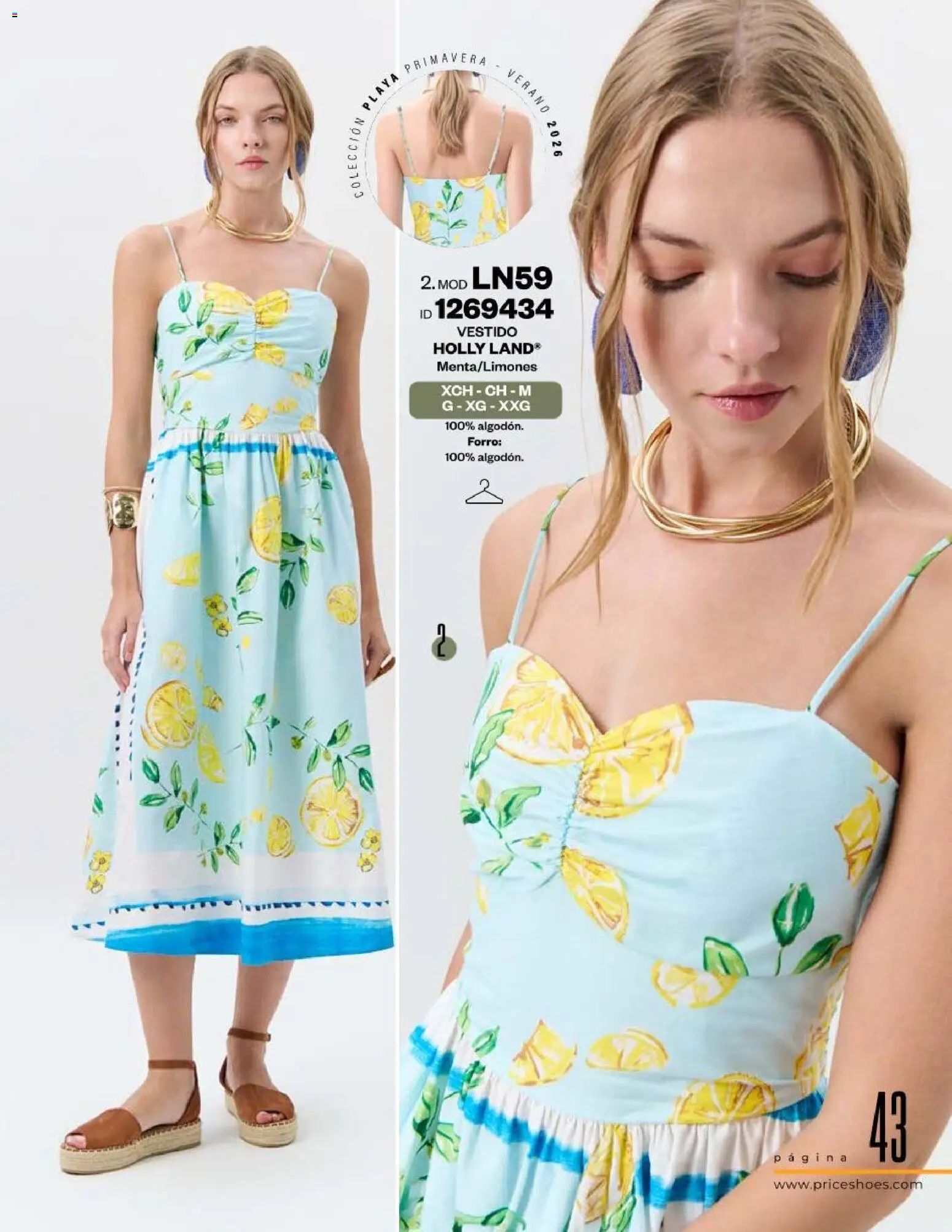 Vista previa las ofertas de la tienda Price Shoes - Catálogo Playa desde el 13/02/2026 - Vestido