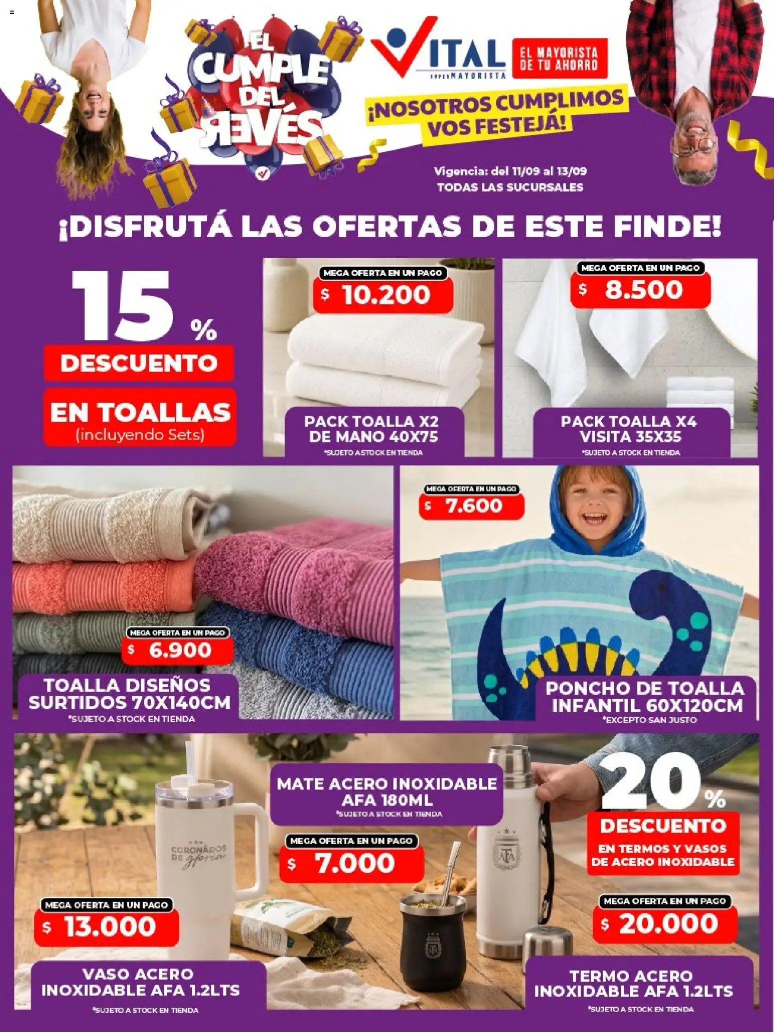 Vista previa del folleto de la tienda Vital válido desde el 11/09/2026 