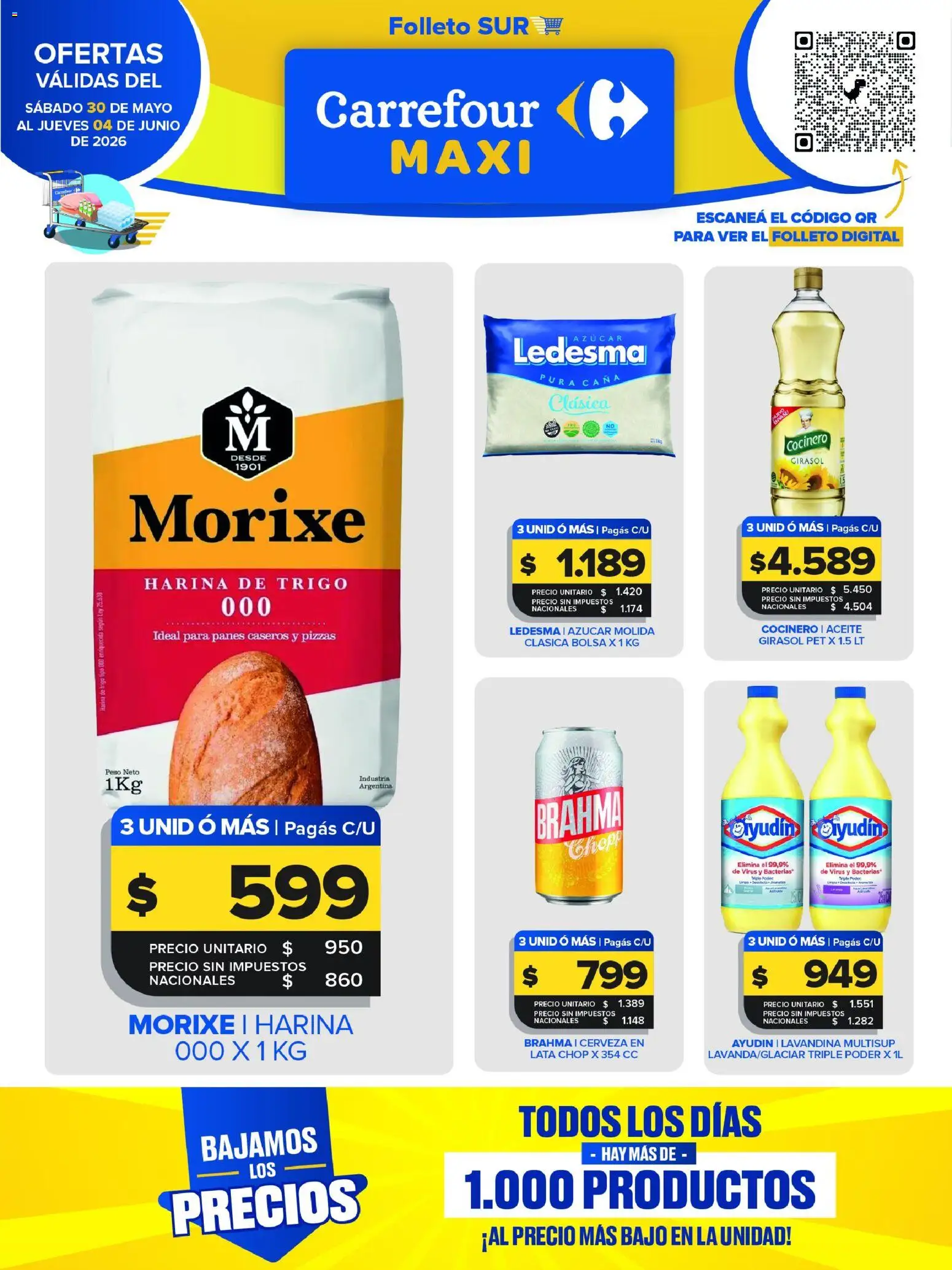 Vista previa del folleto de la tienda Carrefour Maxi válido desde el 30/05/2026 