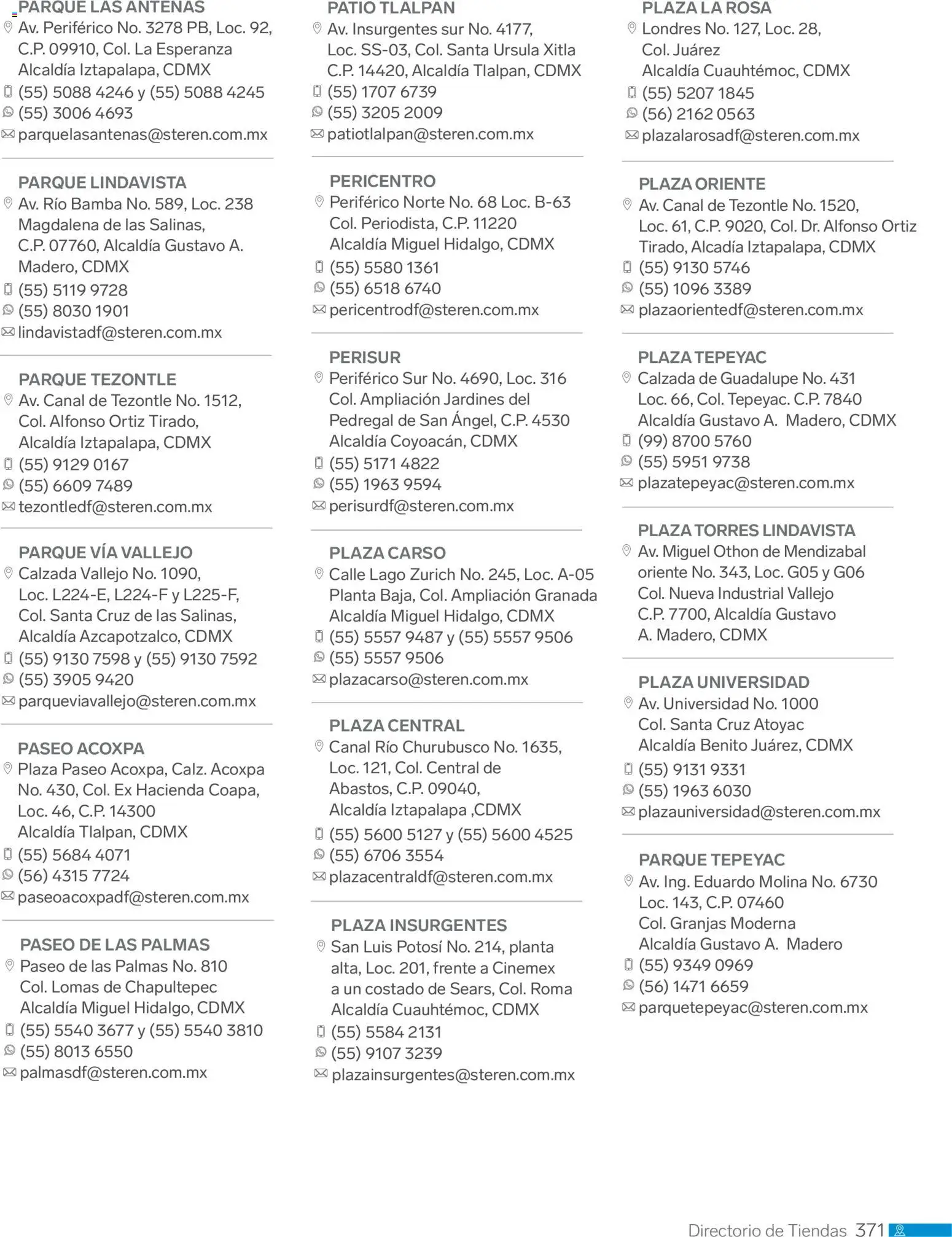 Vista previa las ofertas de la tienda Steren - Catálogo desde el 01/01/2026 