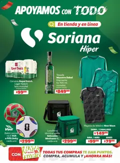 Vista previa las ofertas de la tienda Soriana - Soriana En México apoyamos con todo Híper Nacional desde el 14/05/2026 