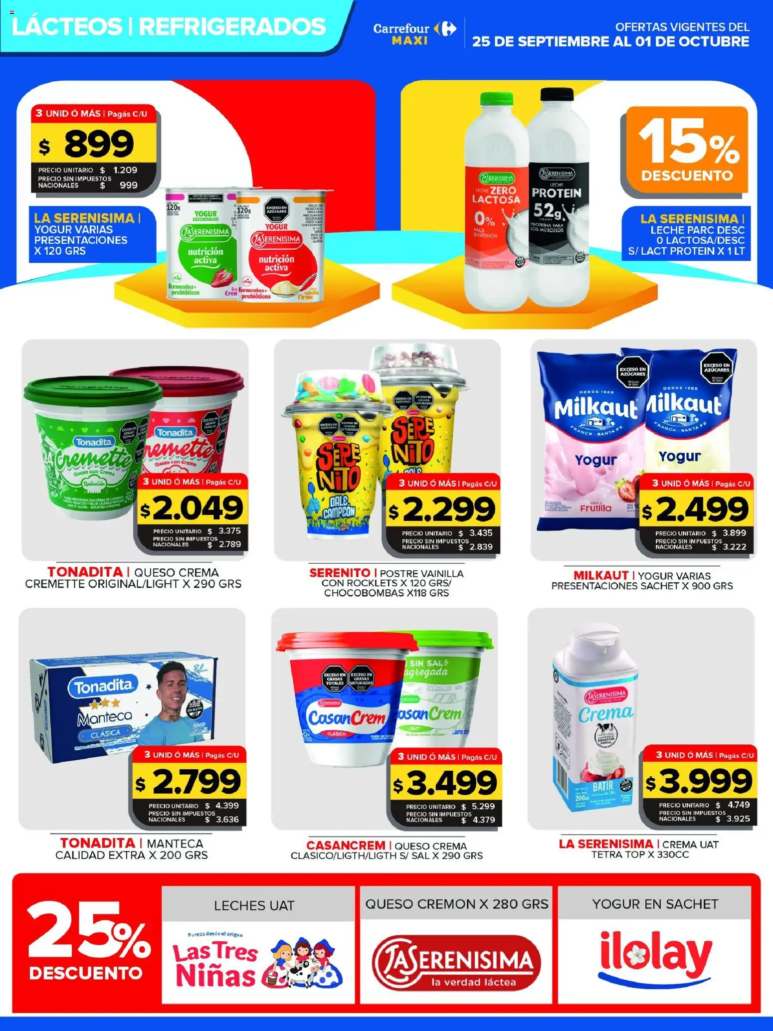 Vista previa del folleto de la tienda Carrefour Maxi válido desde el 25/09/2026 