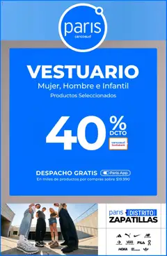 Folleto de la tienda Paris válido desde el 08.09.2026 