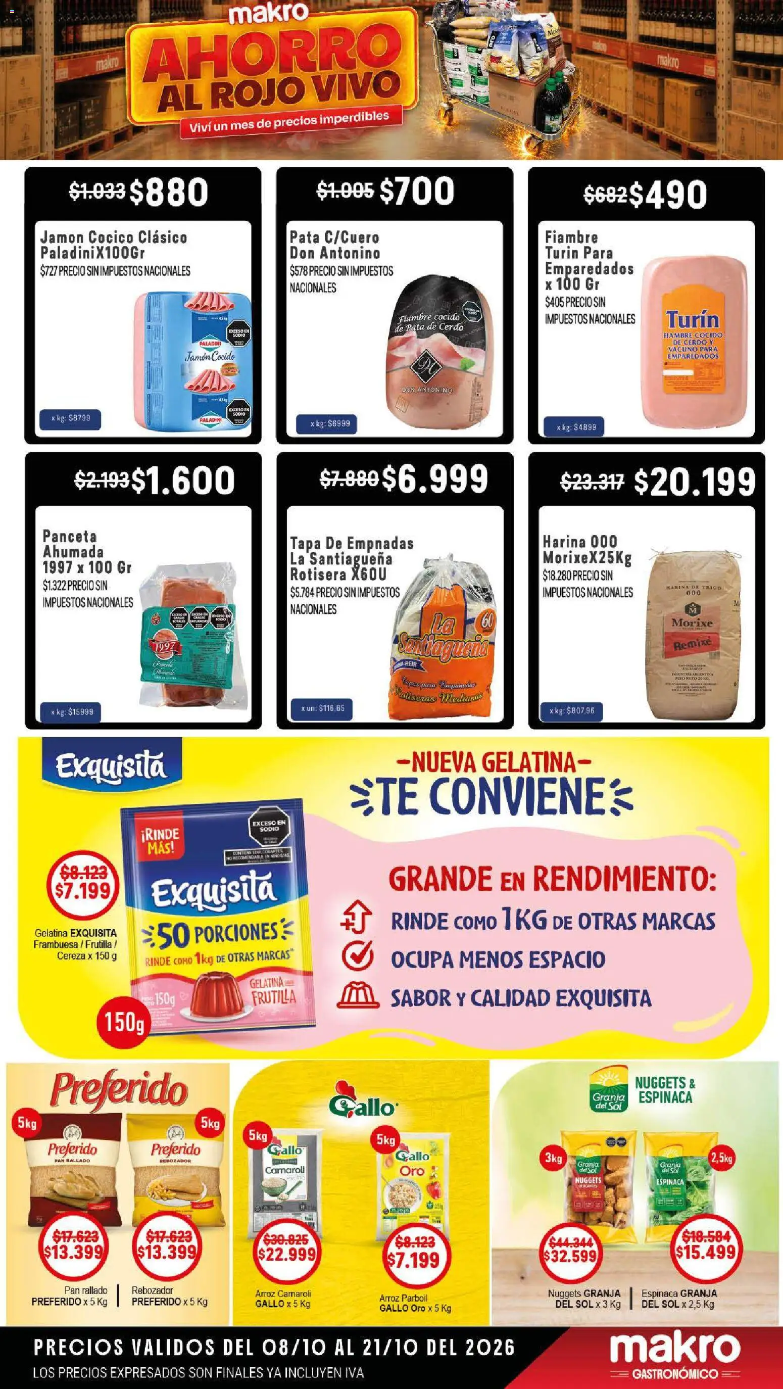 Vista previa del folleto de la tienda Makro válido desde el 08/10/2026 
