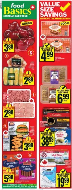 Preview of leaflet Food Basics weekly flyer - Ancaster from shop Food Basics is valid from May 21, 2026