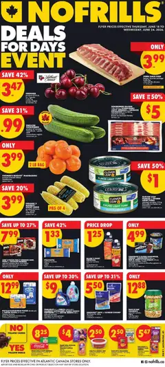 Un aperçu du dépliant No Frills weekly flyer - NS du magasin No Frills est valide à partir 18 juin 2026