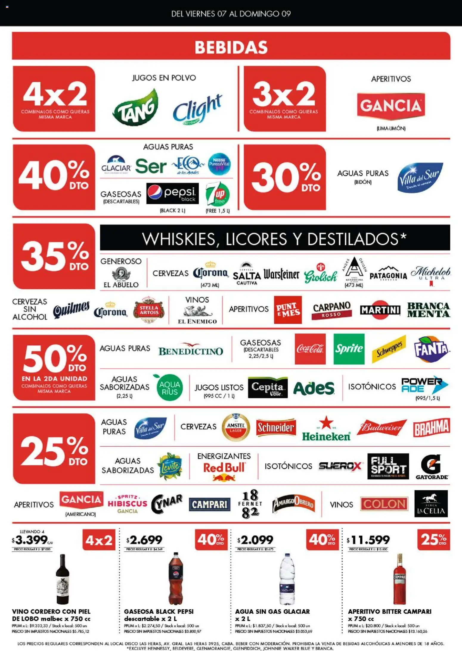 Vista previa del folleto de la tienda Disco válido desde el 07/08/2026 