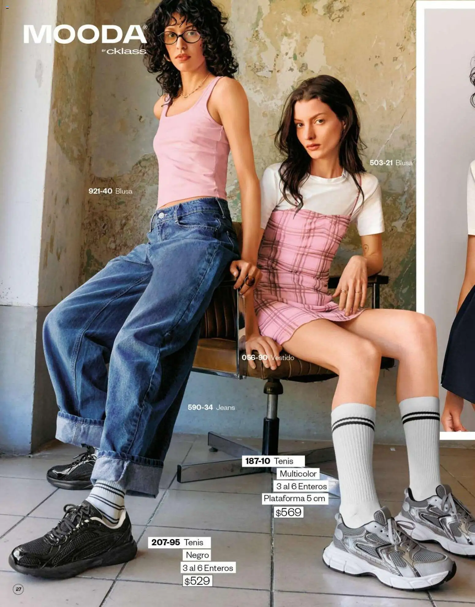 Vista previa las ofertas de la tienda Cklass - Cklass catálogo Verano Mooda desde el 05/03/2026 - Tenis, Vestido, Blusa