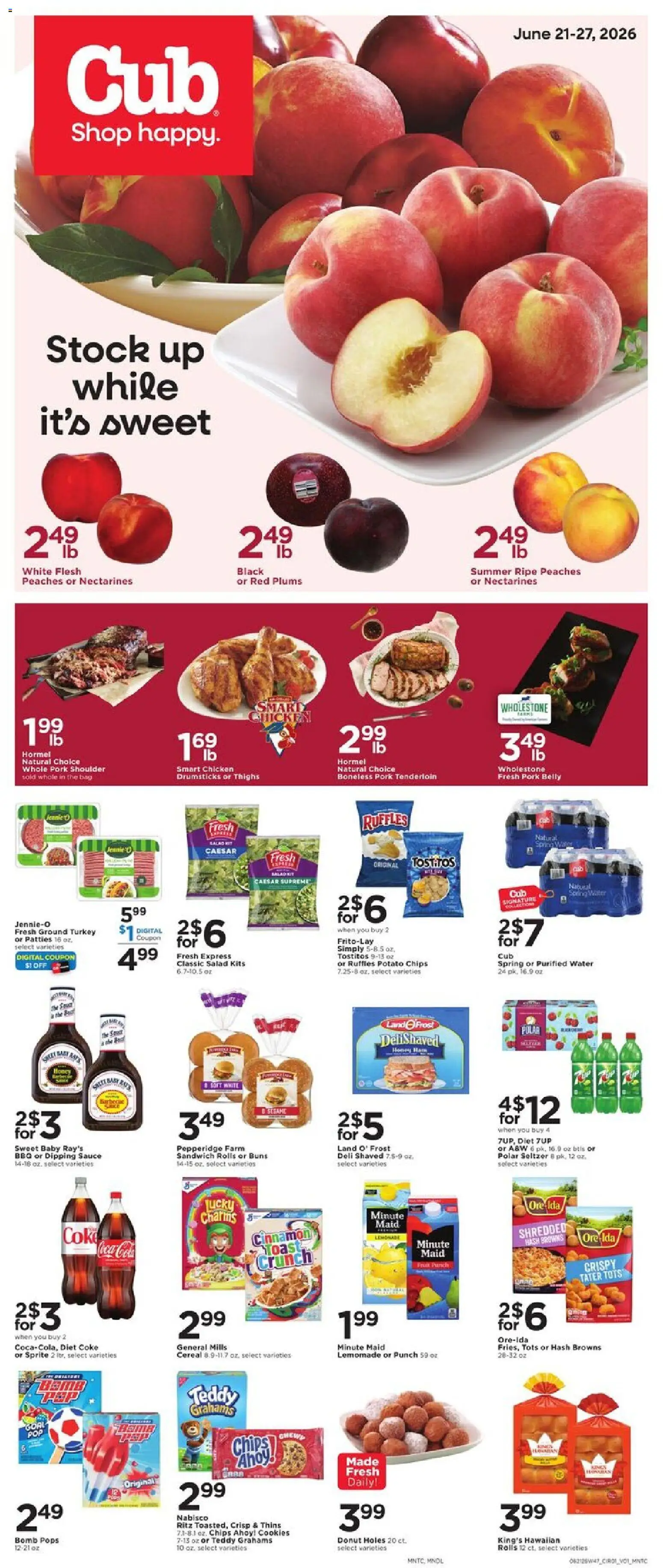 Cub Foods Weekly Ad from 06/21/2026 >> Flyer