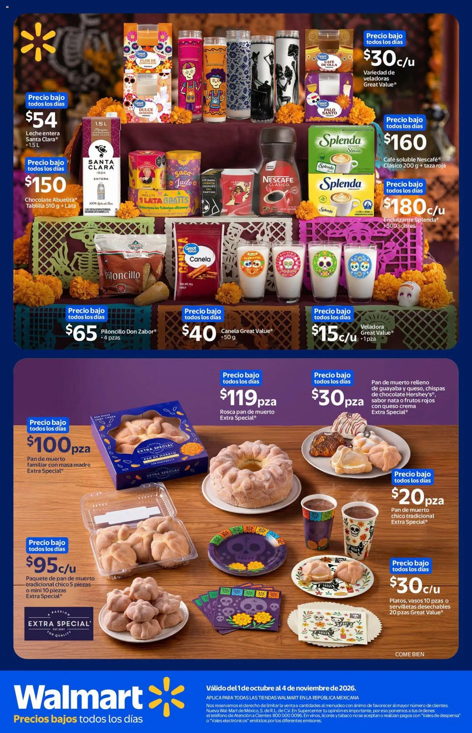 Vista previa las ofertas de la tienda Walmart Express - Walmart Express folleto Halloween desde el 01/10/2026 