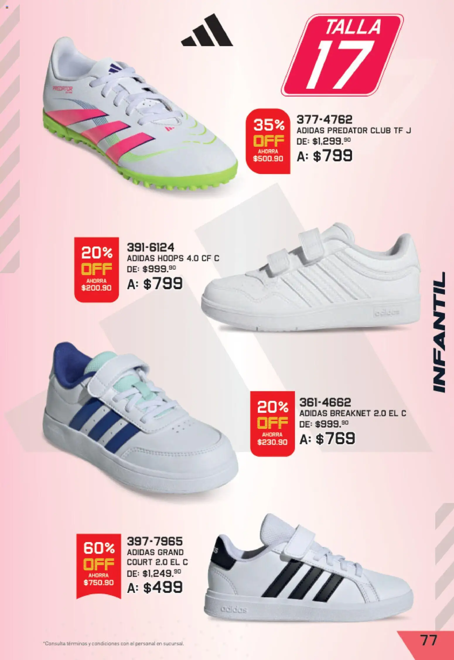 Vista previa las ofertas de la tienda Andrea - Andrea catálogo Lo mejor de marcas desde el 27/09/2026 