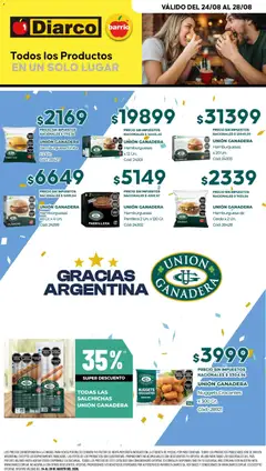Vista previa del folleto de la tienda Diarco válido desde el 24/08/2026 