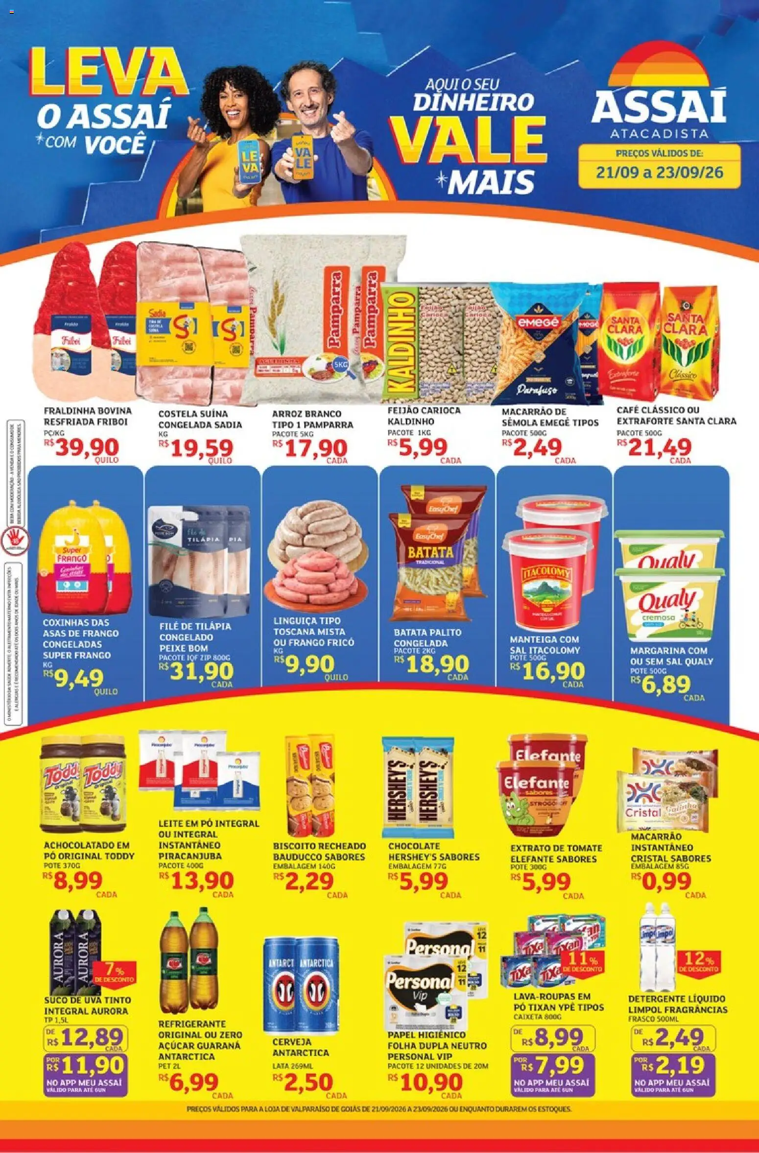 Pré-Visualização do folheto "Assaí Atacadista ofertas - GO" da loja Assaí Atacadista válido a partir de 21/09/2026