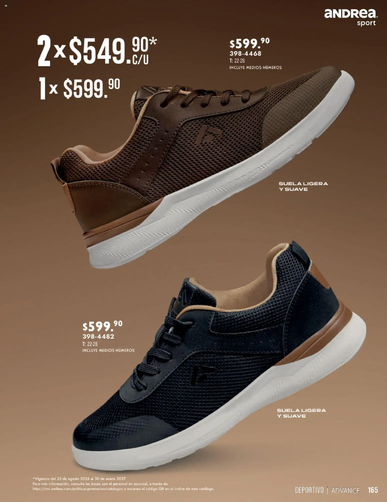 Vista previa las ofertas de la tienda Andrea - Andrea catálogo Otoño Invierno desde el 23/08/2026 