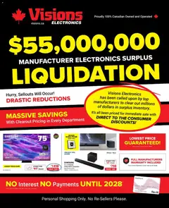 Un aperçu du dépliant Visions weekly flyer / circulaire du magasin Visions est valide à partir 22 mai 2026