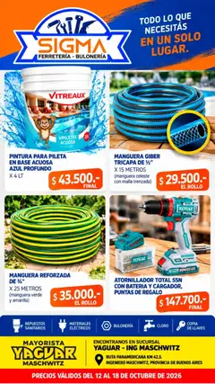 Vista previa del folleto de la tienda Yaguar válido desde el 12/10/2026 