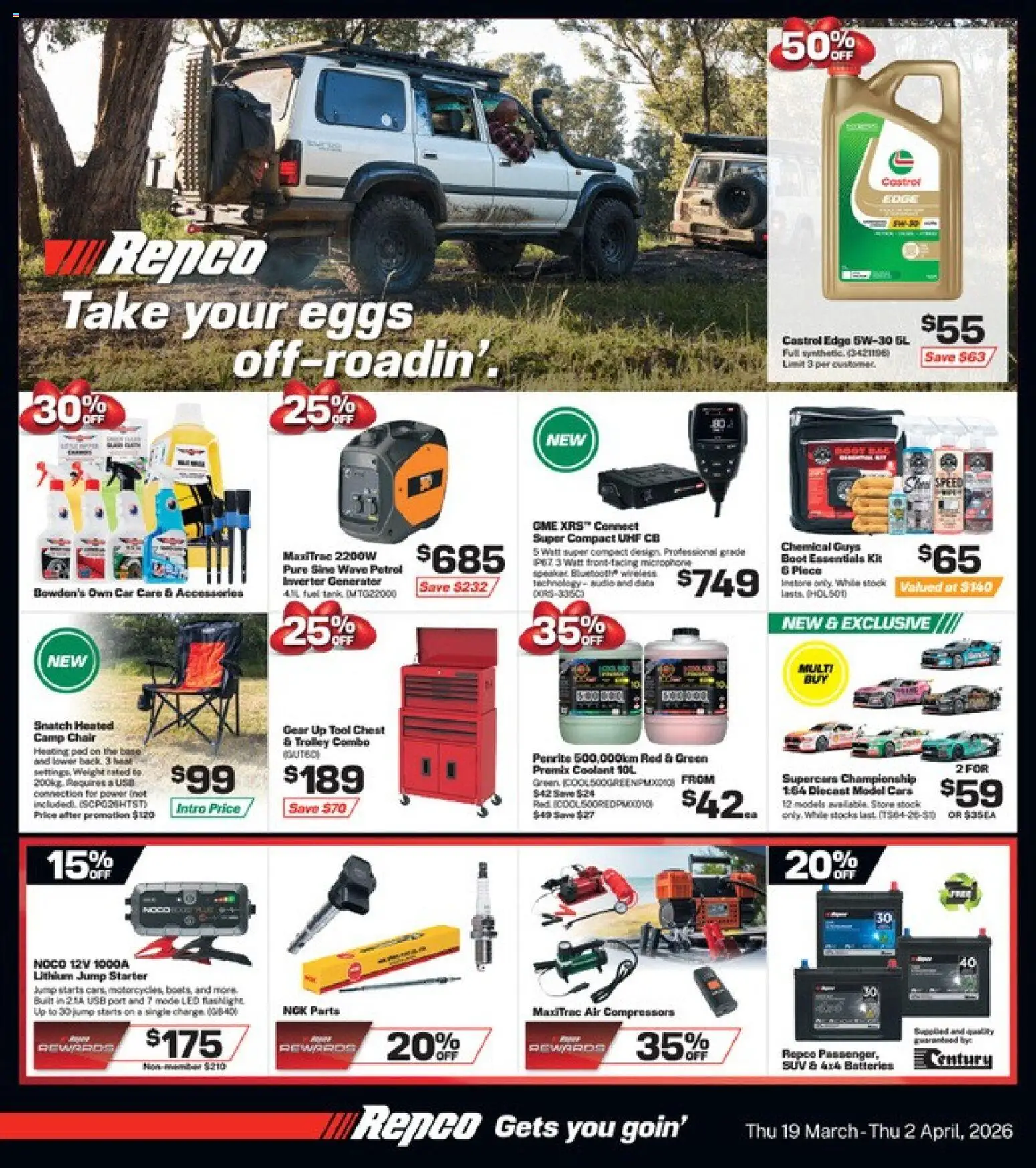 Repco catalogue | mailer valid 19 Mar 2026